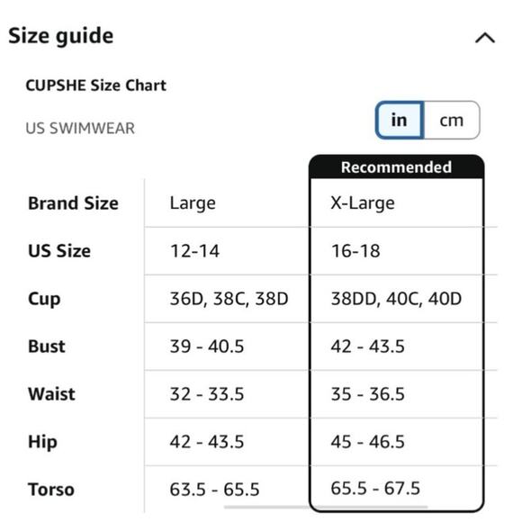 Cupshe Swimsuit Women  XL Black Tankini Adj Tie Sides Cross Back 2 Piece Cheeky - Picture 5 of 5